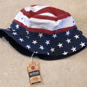 America Flag Bucket Hat NWT